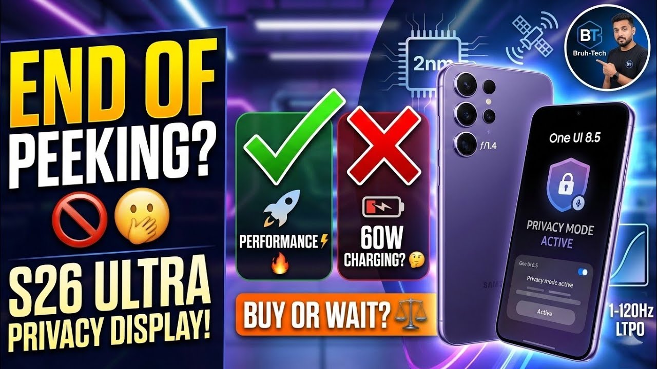 Samsung S26 Ultra Review: The End of Screen Peeking! 🚫🫣