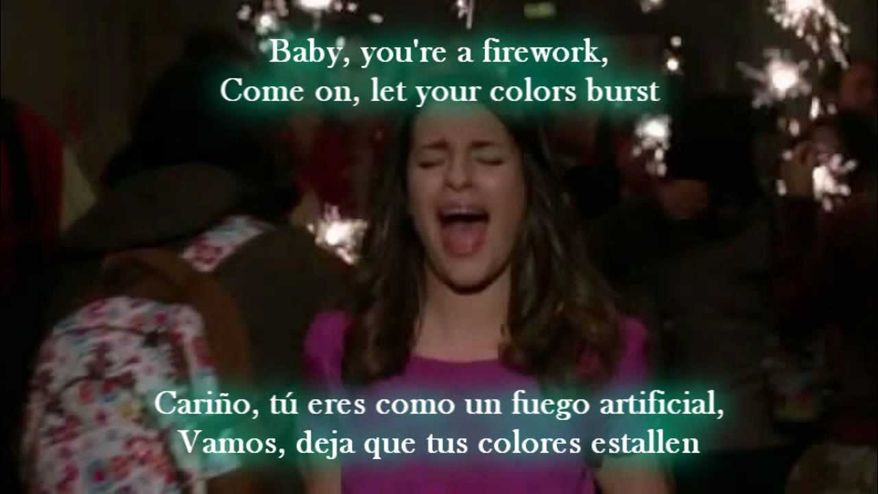 Glee - Firework / Sub spanish with lyrics