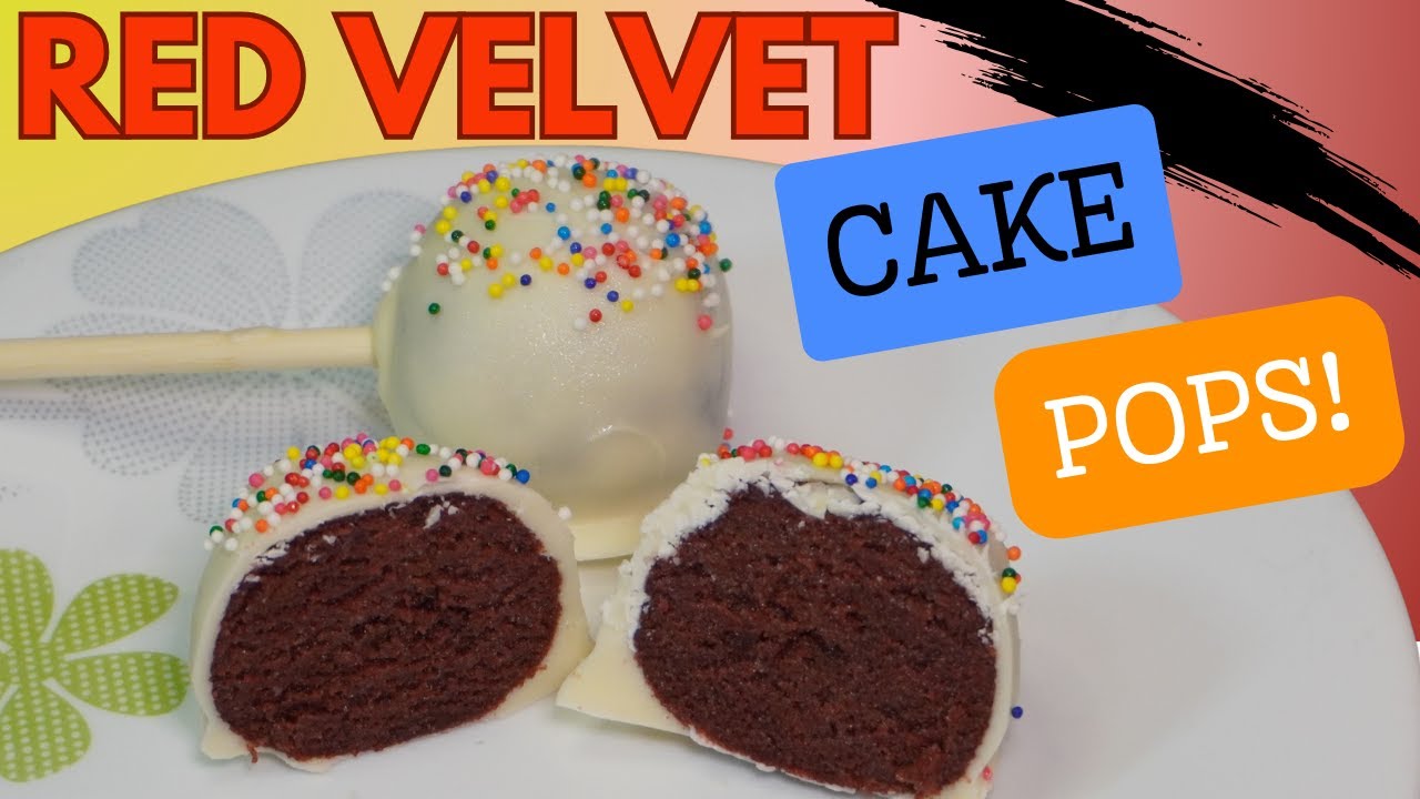 Red Velvet Cake Pops From Scratch And Homemade Cream Cheese Frosting