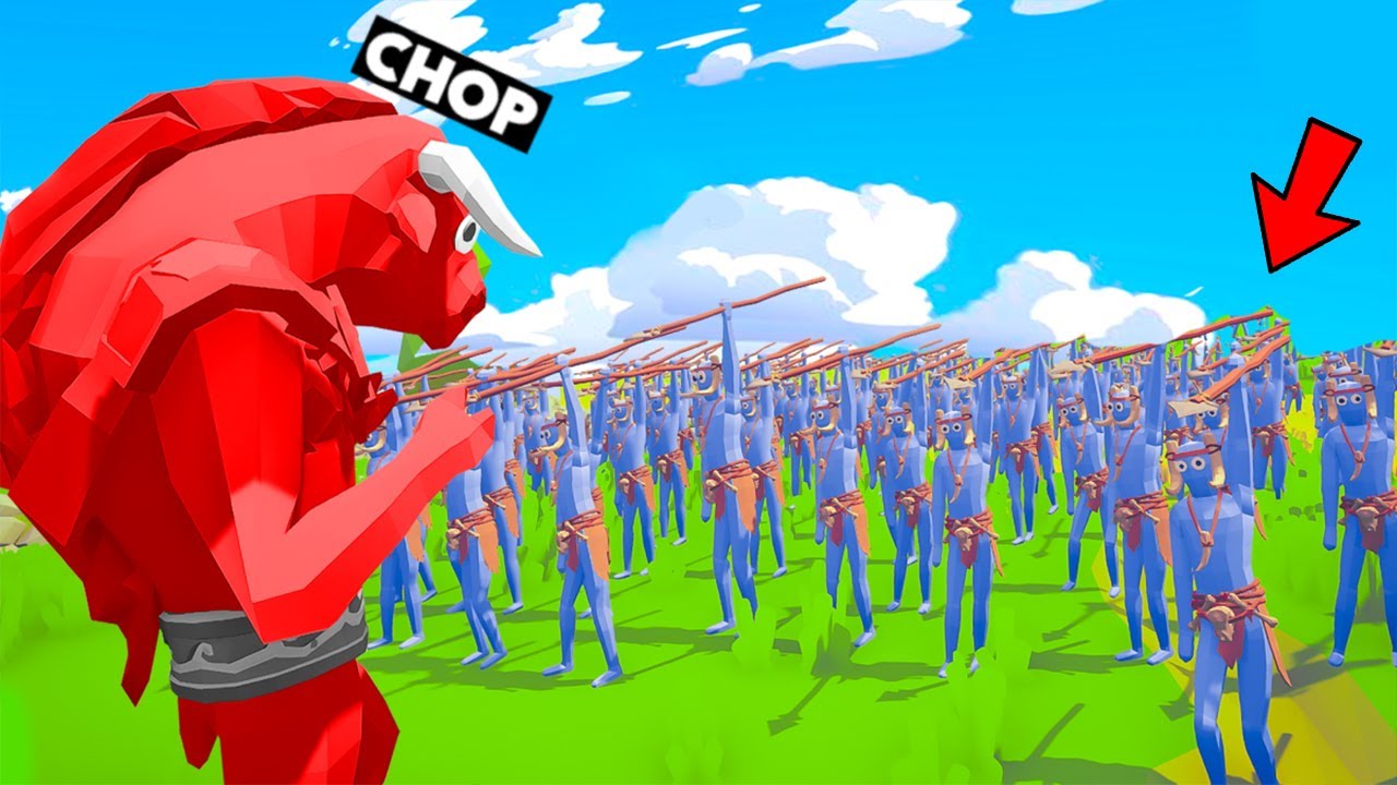 How Many People To KILL A Huge MINOTAUR (Totally Accurate Battle Simulator)