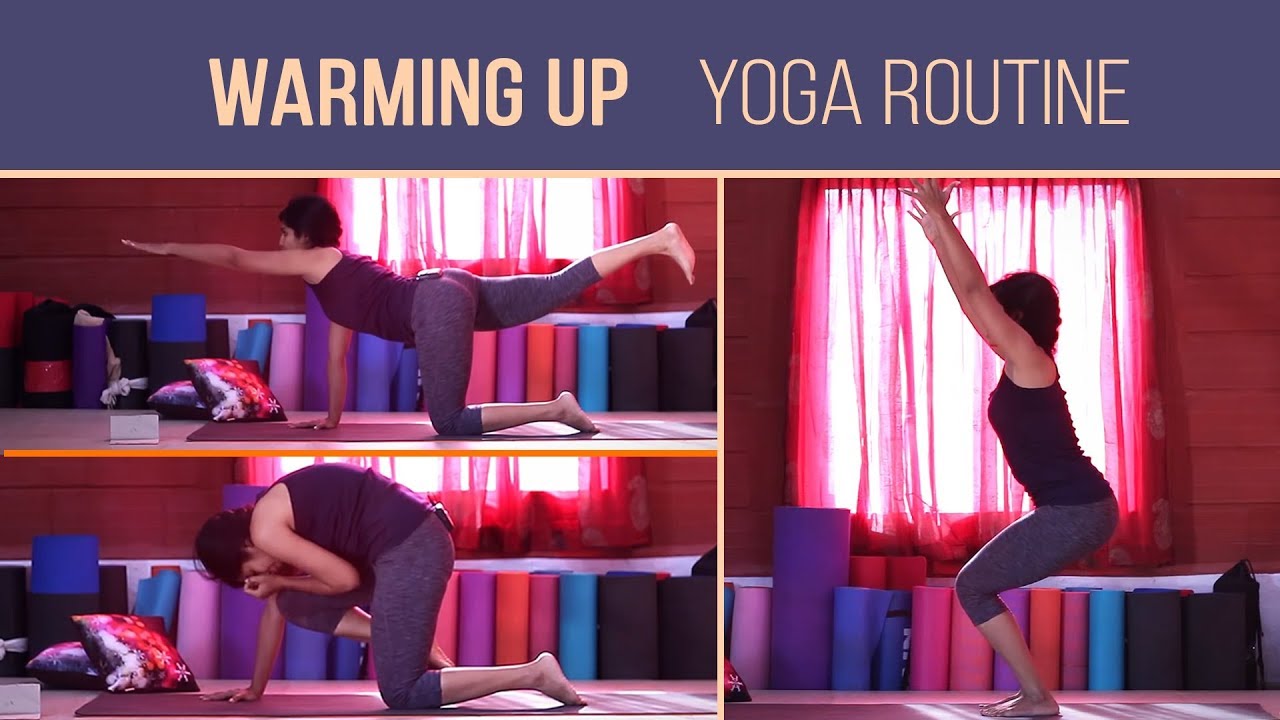 Warming up Yoga Routine with variations