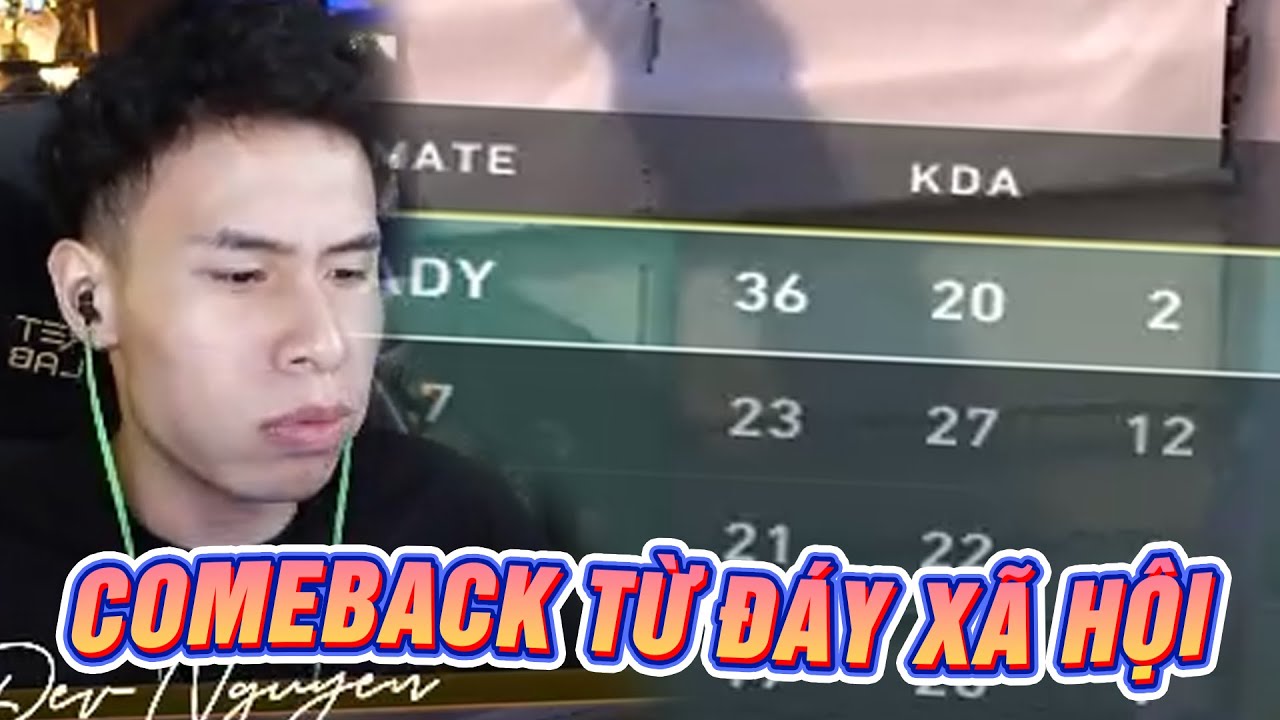 DEV K&Eacute;O AE RF COMEBACK TỪ Đ&Aacute;Y X&Atilde; HỘI 36 X&Aacute;C CLUTCH LI&Ecirc;N TỤC