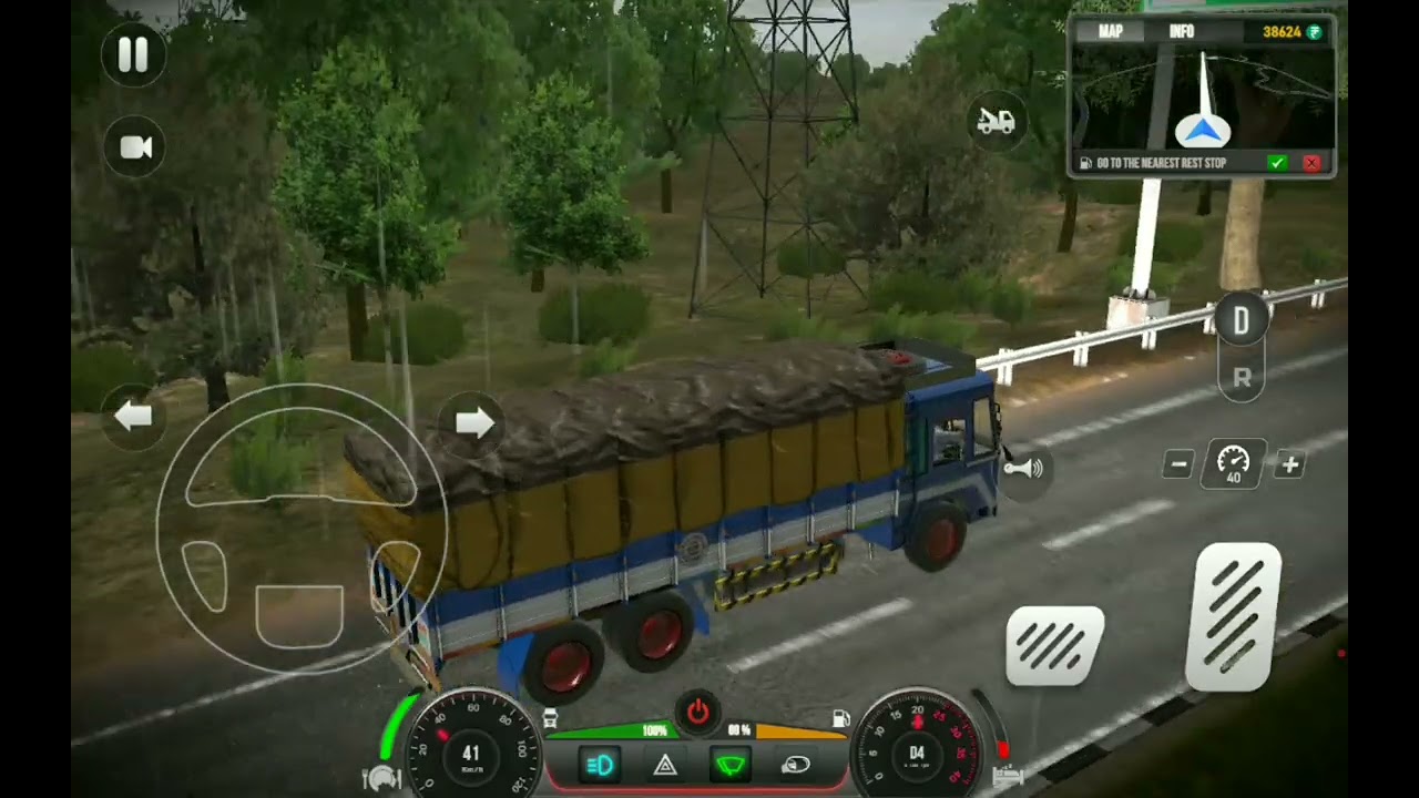 Indian truck driving #viral video