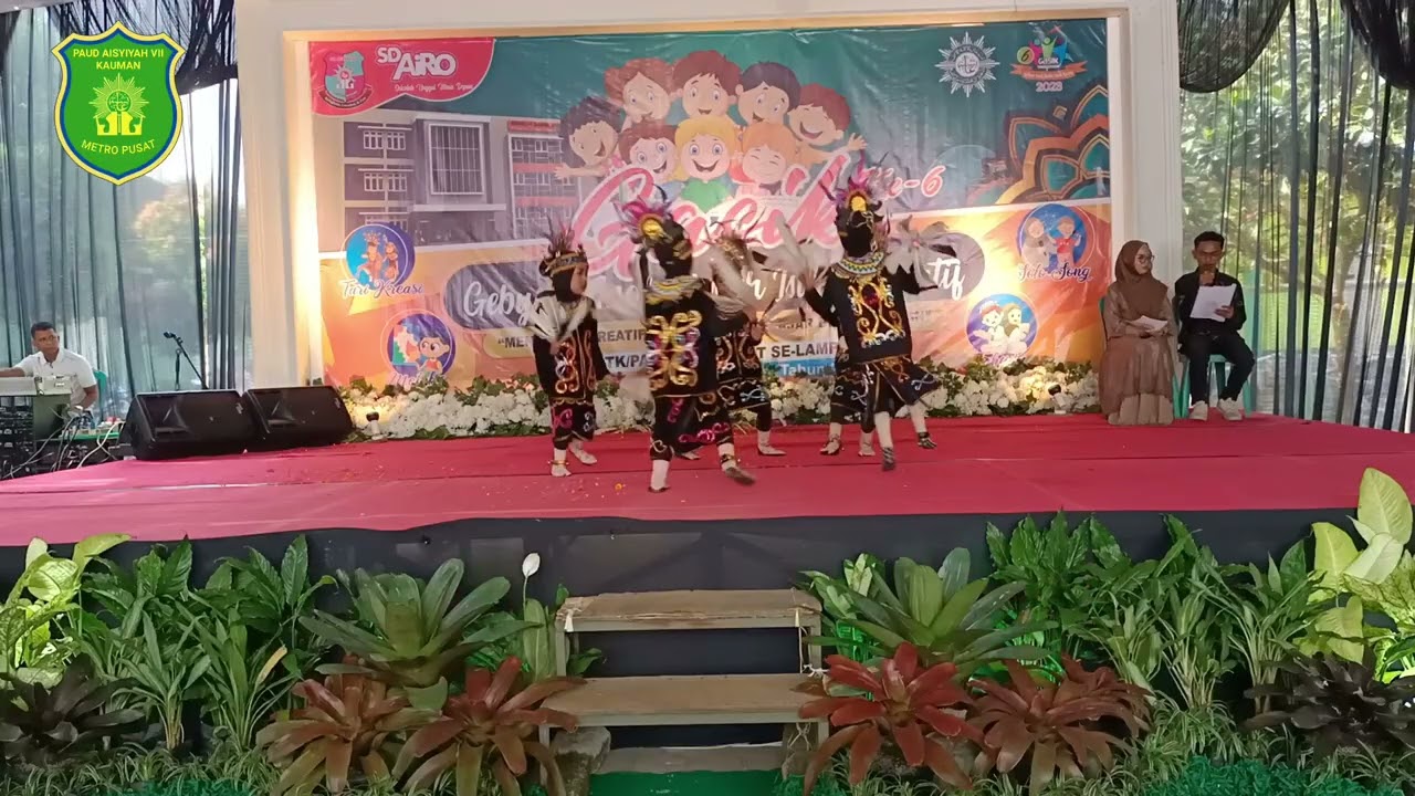 Tari Wonderland Indonesia PAUD  AiKaRo Metro Pusat Juara 1 lomba tari kreasi Gasik ke 6 SD AiRo 2023