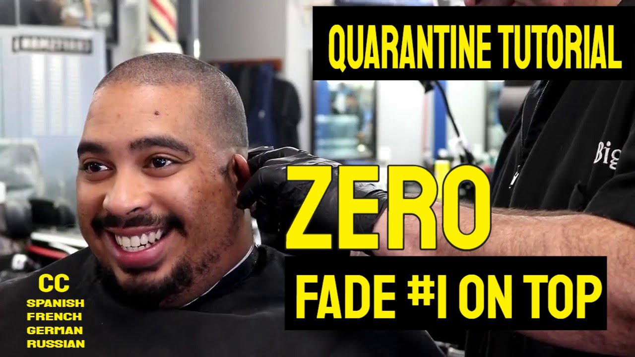 Zero Fade # 1 сверху со съемными лезвиями-шаг за шагом-урок п...