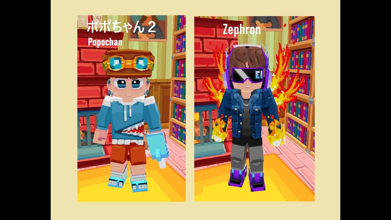 Played Minefun.io Infection with Zephron and his friends.　  Zephronと彼の友達とMinefun.io Infectionをあそんだ😊