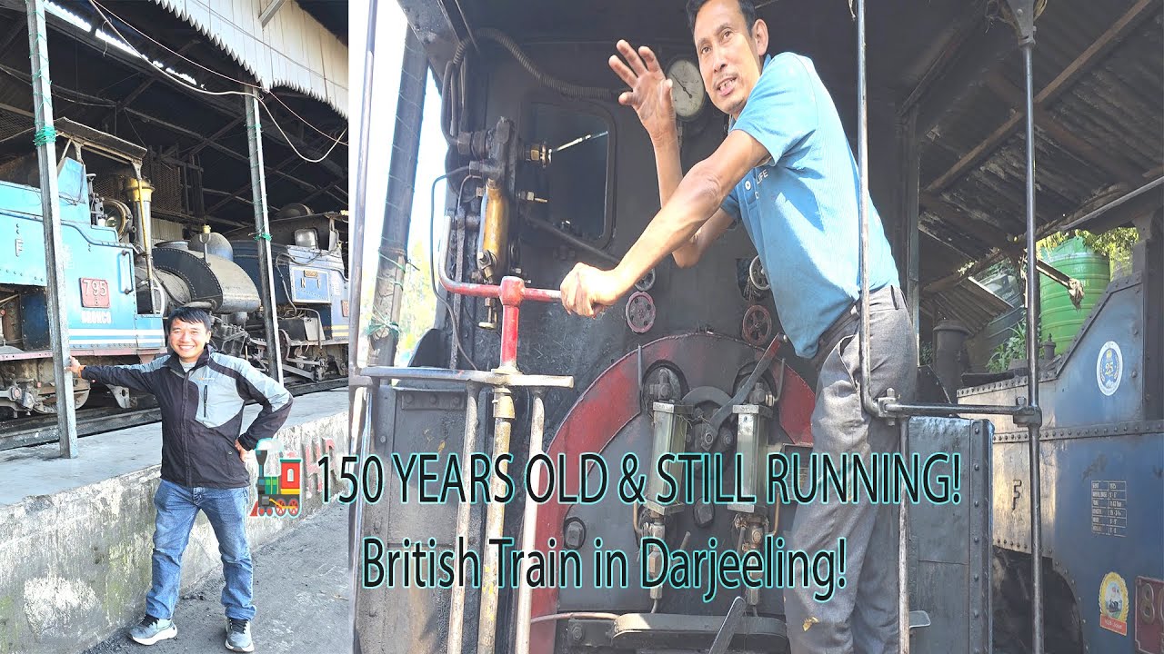150 Year Old British Train Still Running in Darjeeling | British-Era | Darjeeling Toy Train