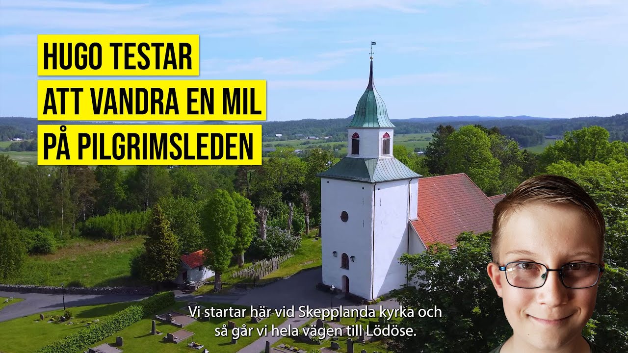 Hugo Testar - Att vandra en mil på Pilgrimsleden Göta Älv