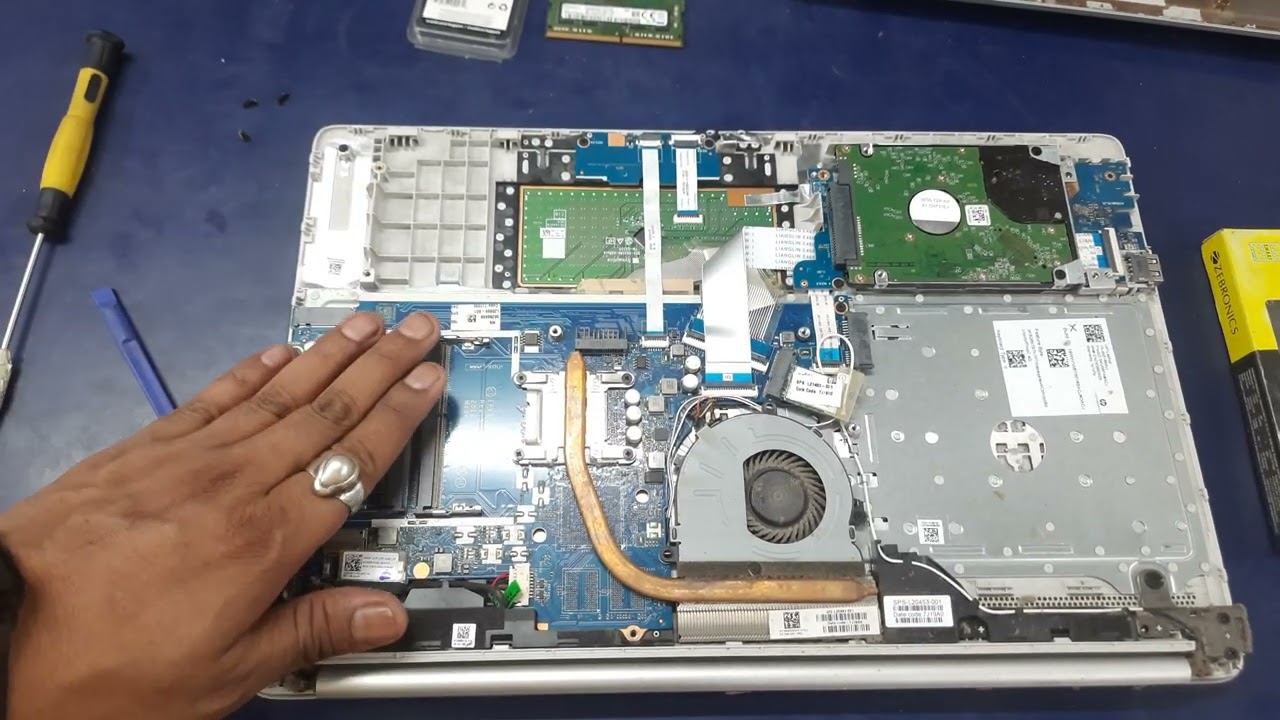 How to Upgrade HP Laptop With Disassemble In Hindi