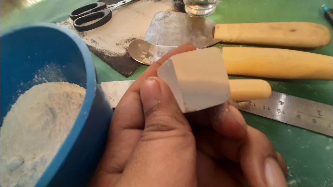 How to make cube by Paris Plaster