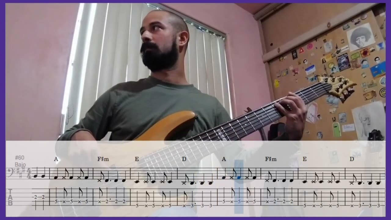 Como Un Lobo - Miguel Bosé | Cover Bajo + Tabs