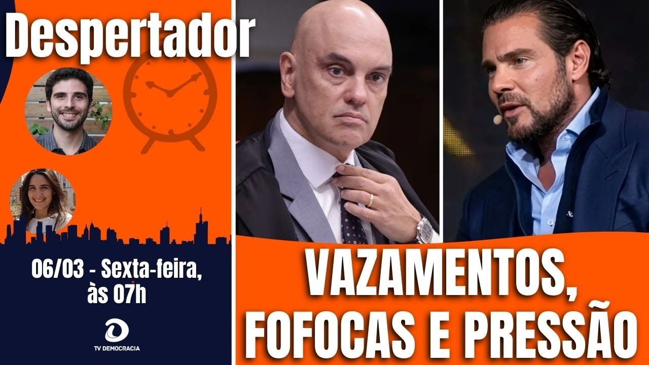 Mídia pressiona Moraes, enquanto Caso Master explode na direita. Israel e Irã ampliam ataques. E+