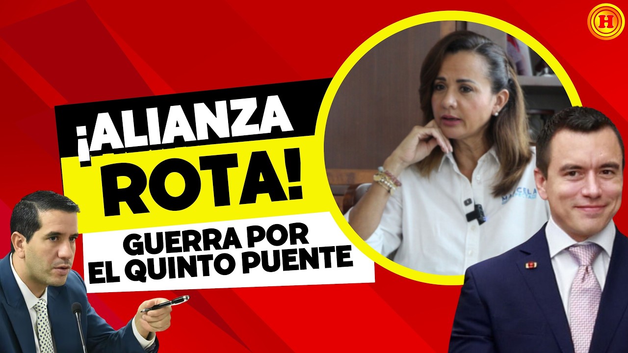 ¡GUERRA TOTAL! 💥 Noboa LE QUITA el Quinto Puente a Aguiñaga: ¿Traición o Justicia?