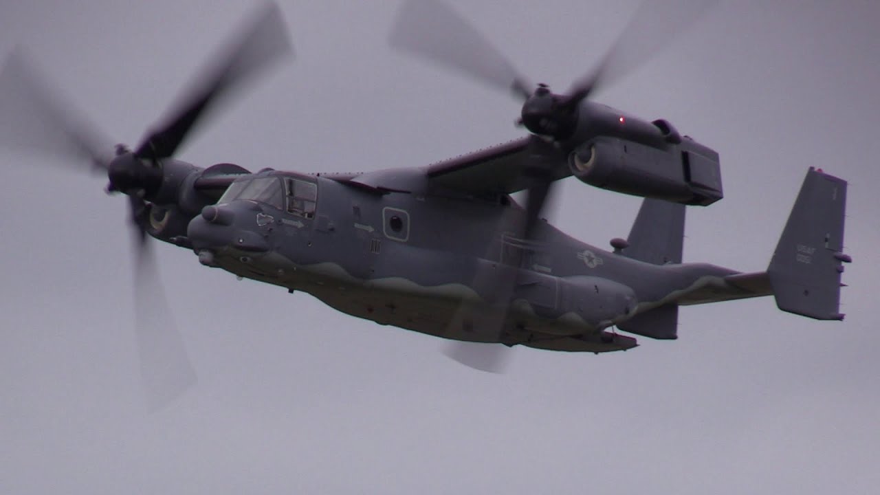 19/07/21 RIAT 2019 | United States Air Force CV-22B Osprey Flying Display at Day 3