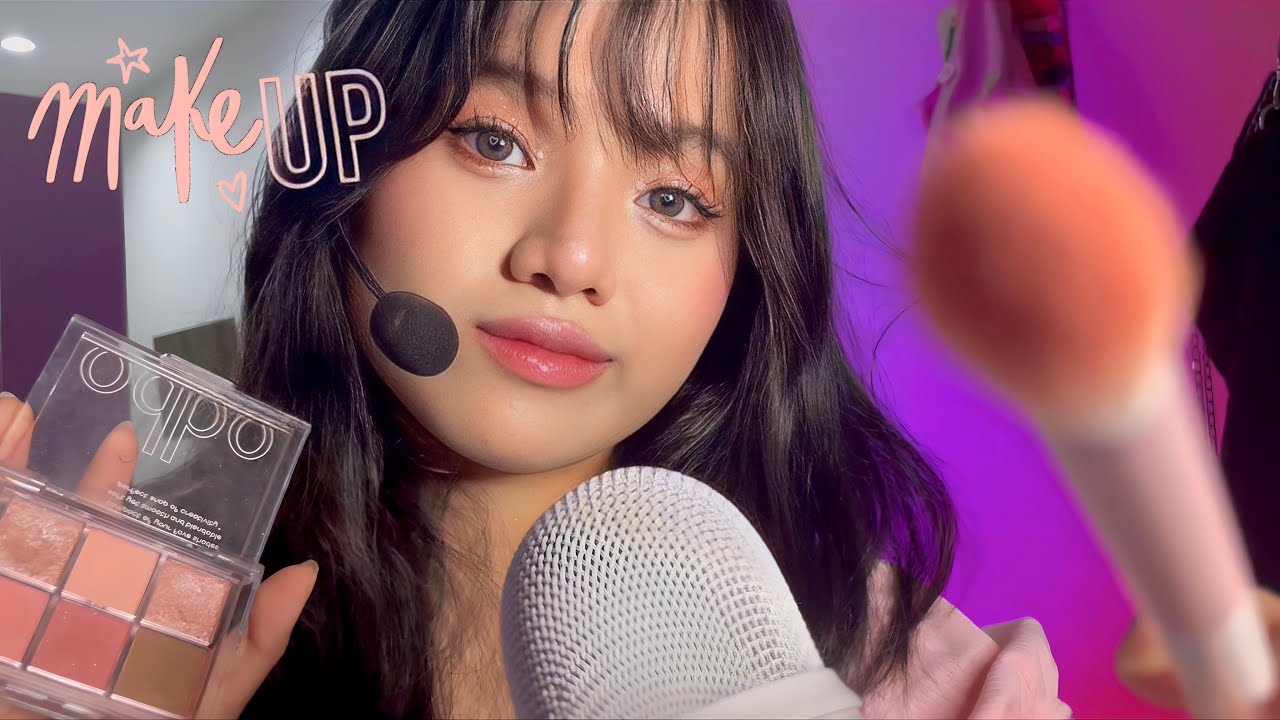 ASMR Idol Member Doing Your Makeup For Stage 🎵