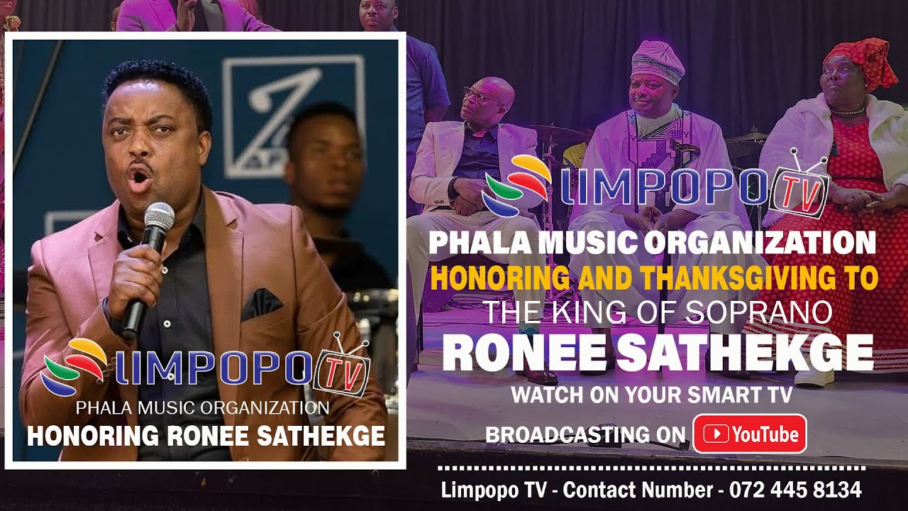 HONORING RONEE SATHEKGE CEREMONY PRESENTED BY PHALA MUSIC ORGANIZATION