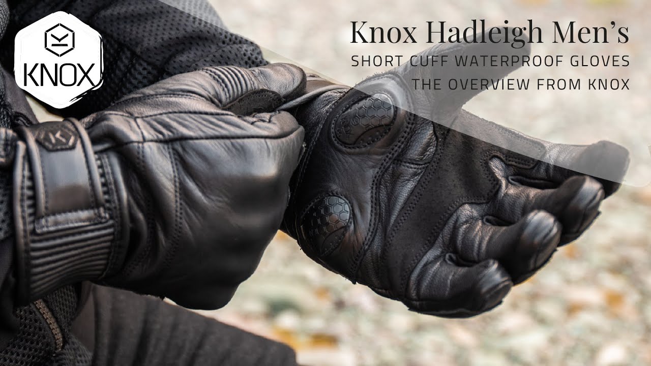 Knox Hadleigh Men's glove - Short cuff waterproof glove perfect for 3 seasons.