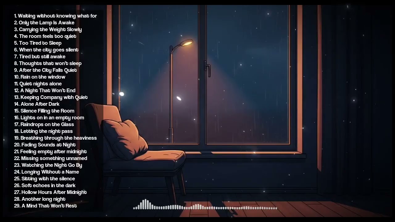 Lonely Sad Lofi Mix 🌙 For Nights You Can’t Sleep 💤