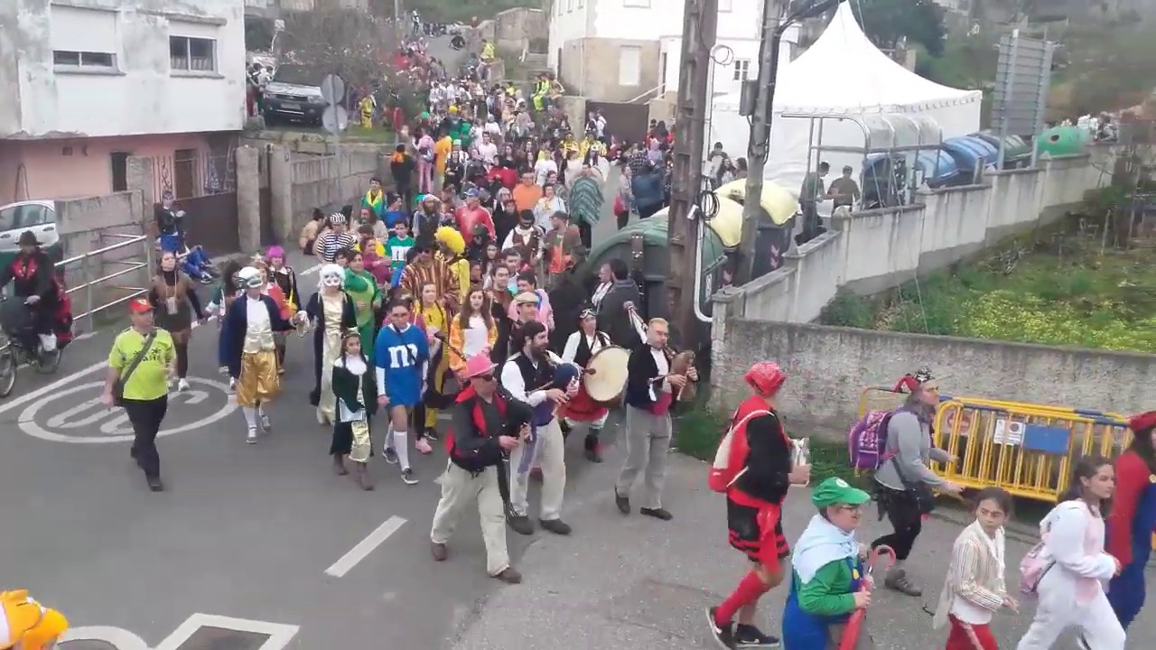 Carnaval do Hio 2019   Chegada das Comparsas a Vilanova do Hio
