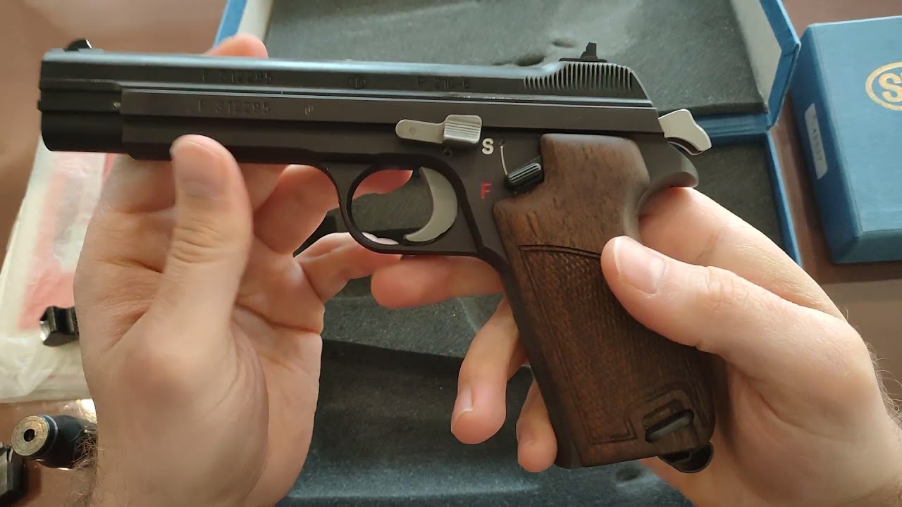 Sig p210 field strip detailed view