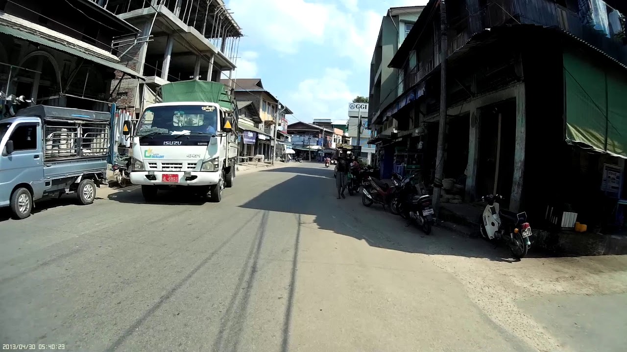 Riding around Myeik, Myanmar - Dec 2019