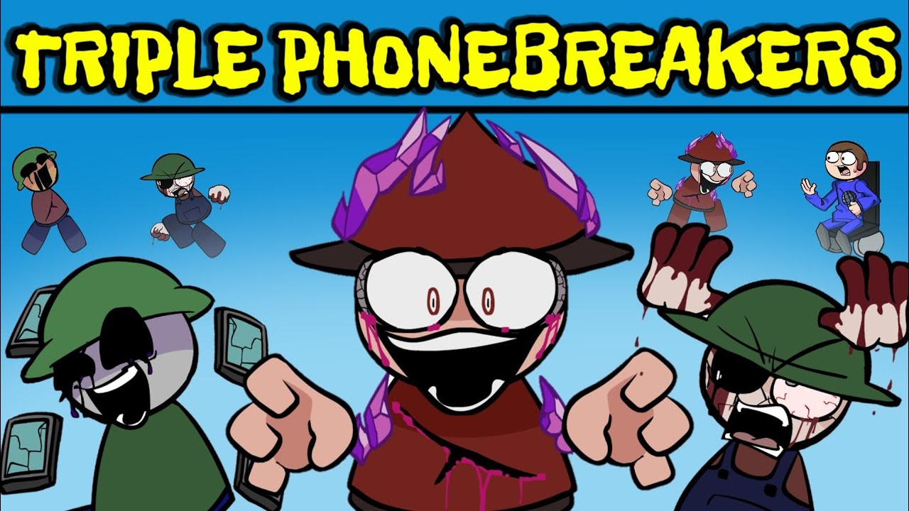 FNF VS Dave and Bambi: Triple Phonebreakers | High-Effort Technical Showcase