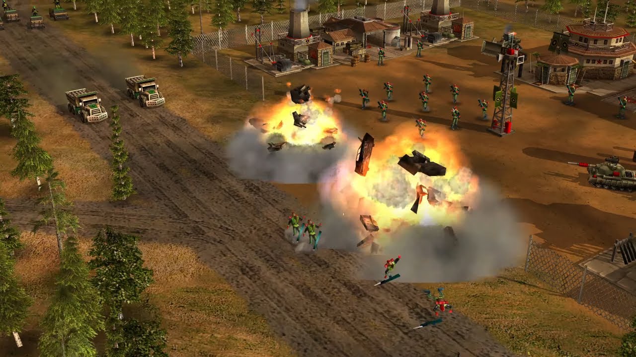 Command and Conquer Generals GLA Mission 1 : BLACK RAIN (BRUTAL Difficulty)