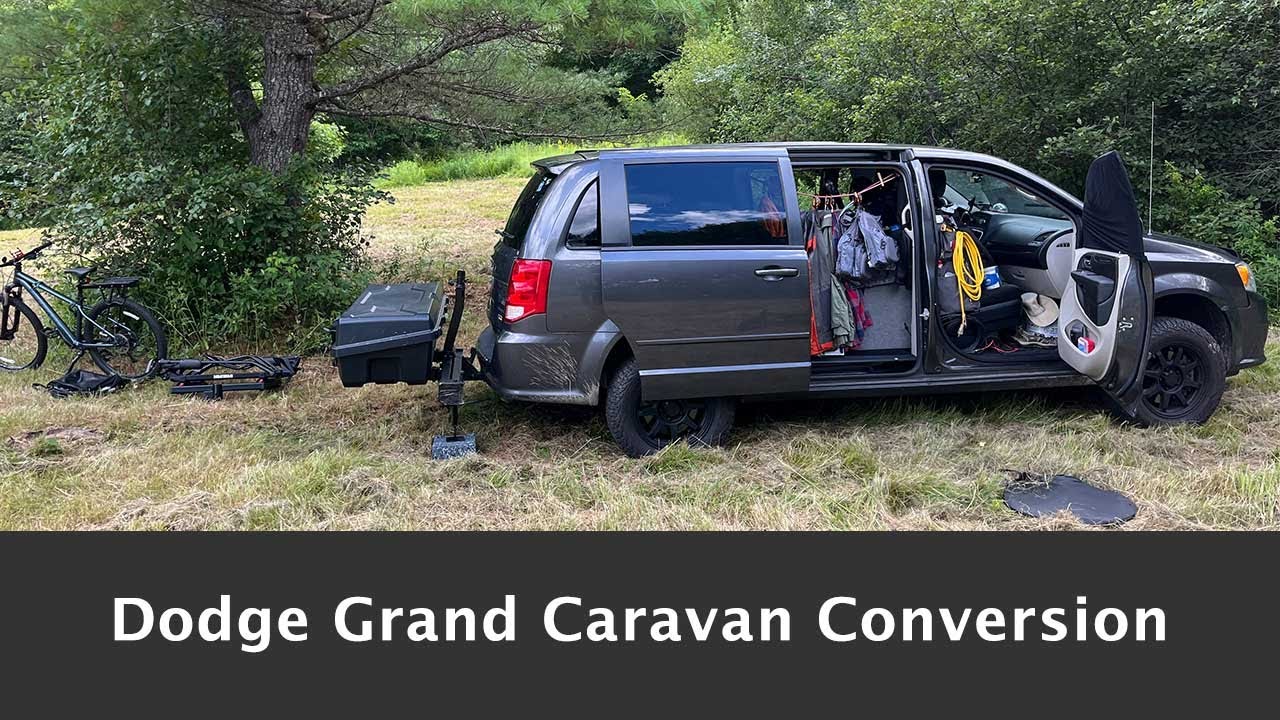Minivan Camper Conversion Tour - 2017 Dodge Grand Caravan - Vanpackers - New England