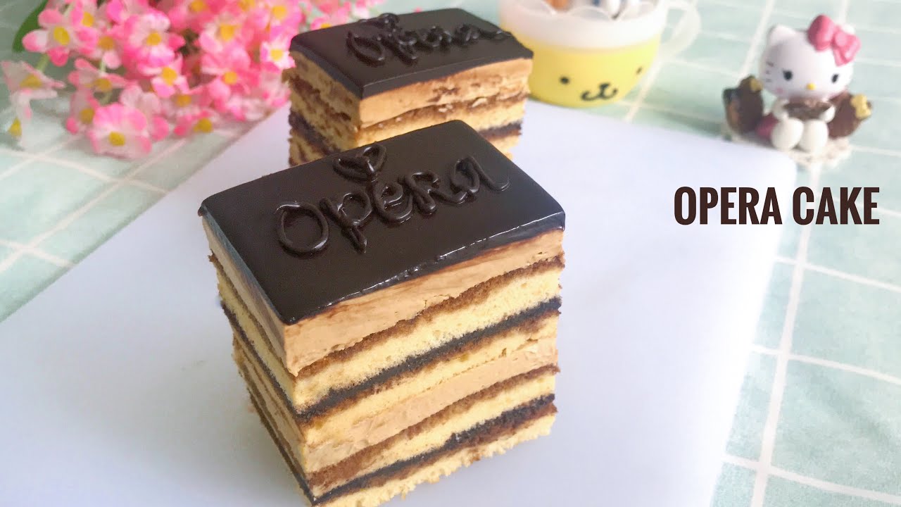 OPERA CAKE | Kue Lapis Kopi & Cokelat ala Perancis