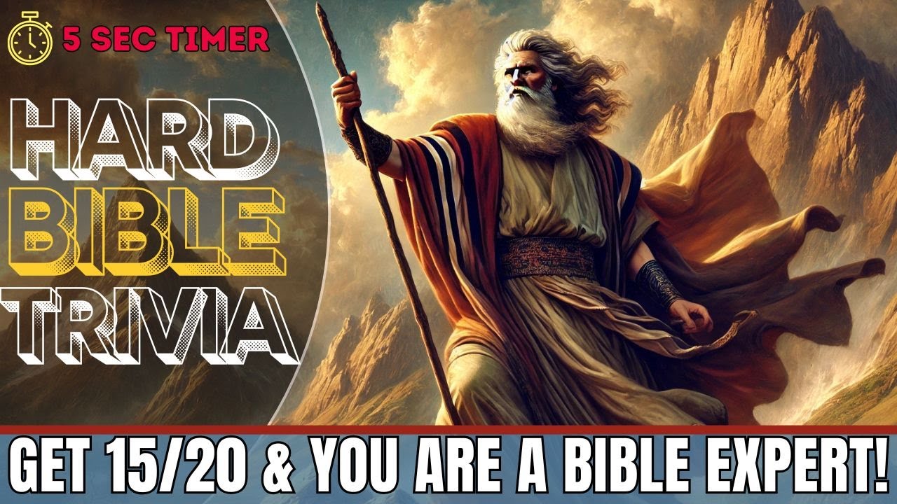 Test Your BIBLE KNOWLEDGE in Just 5 Seconds! 🕊️✝📖
