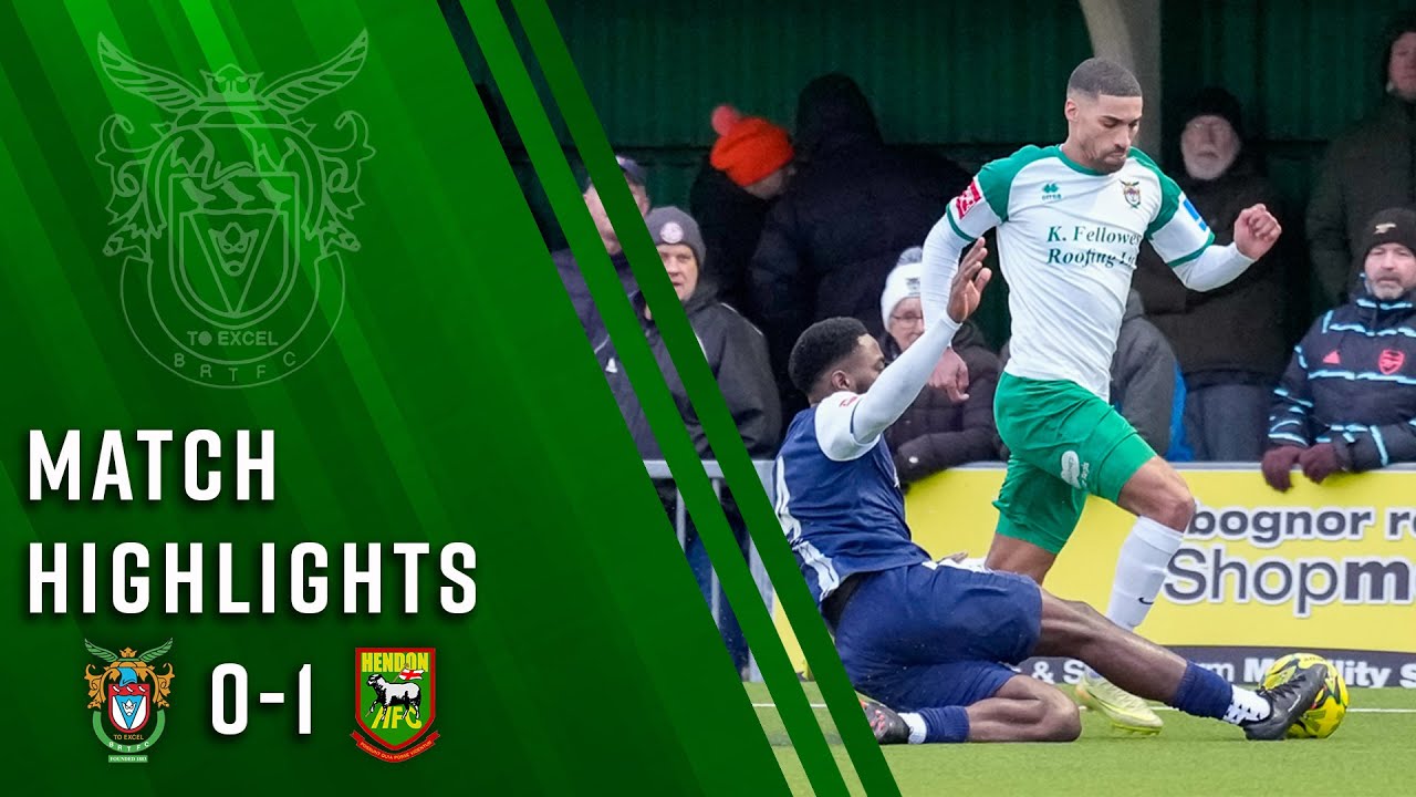 Bognor Regis Town 0-1 Hendon | Match Highlights