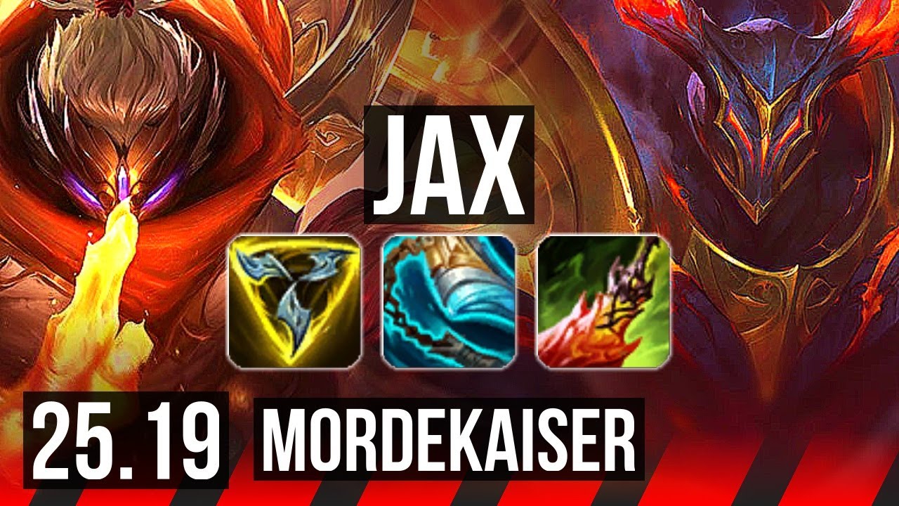 JAX vs MORDEKAISER (TOP) | 12/1/3, Legendary | EUW Challenger | 25.19