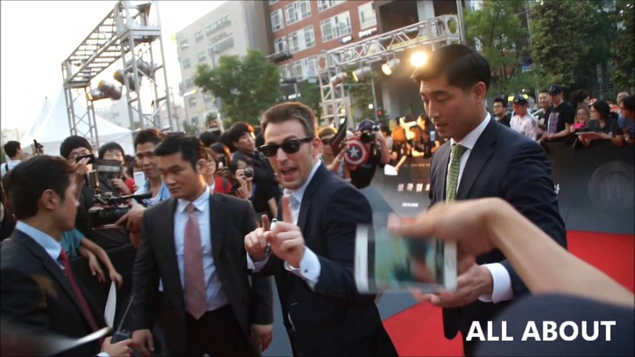 20130729 Chris Evans - Snow piercer Red Capet @ Seoul