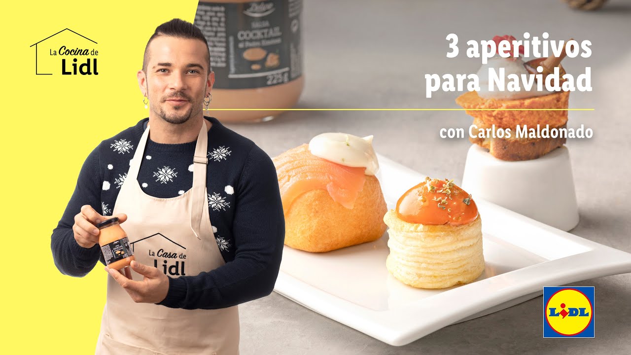 3 Aperitivos para Navidad 🎄🤍 | Recetas De Navidad | Lidl España