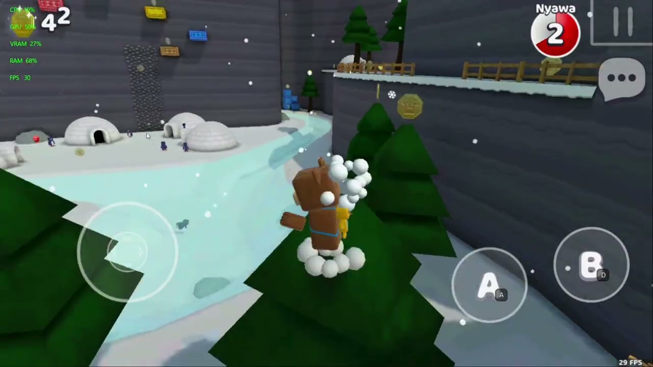 SUPER BEAR ADVENTURE | Lawan kita adalah pinguin dan rusa zombi