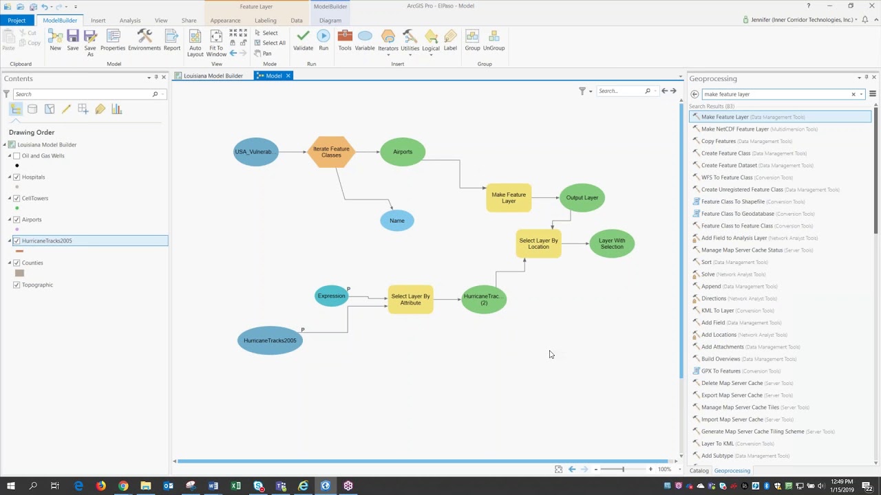 Model Builder in ArcGIS Pro