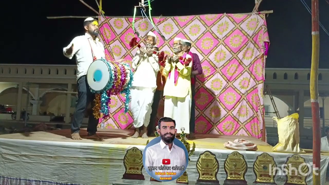 आरेवाडी धनगरी ओवी स्पर्धा स्टेजगित:- शाहिर गौराप्पा कोळेकर आरेवाडी #धनगरीओवी 