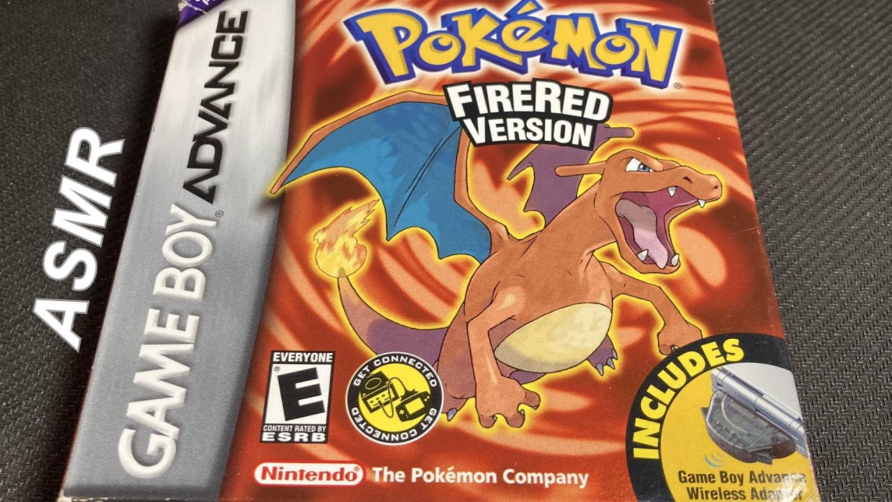 Pokemon Fire Red/Leaf Green GBA Whispering ASMR