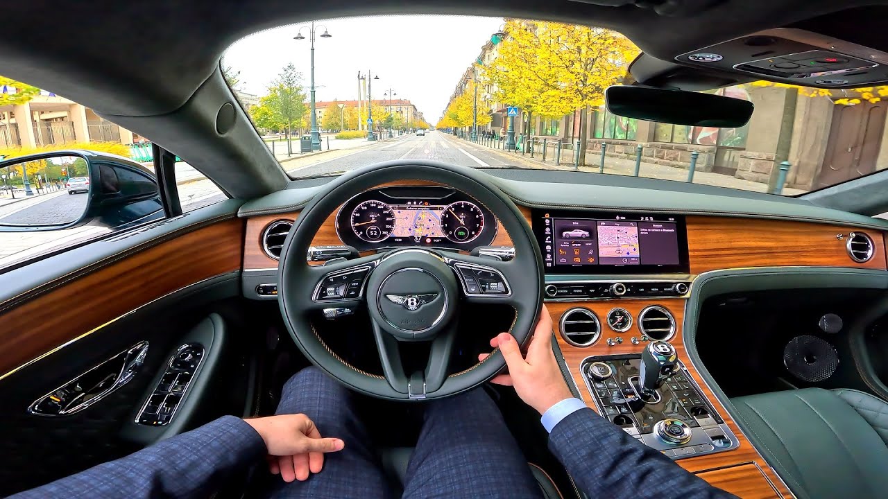 2022 Bentley Continental GT V8 [ 4.0l V8 542 bhp ] | POV Test Drive
