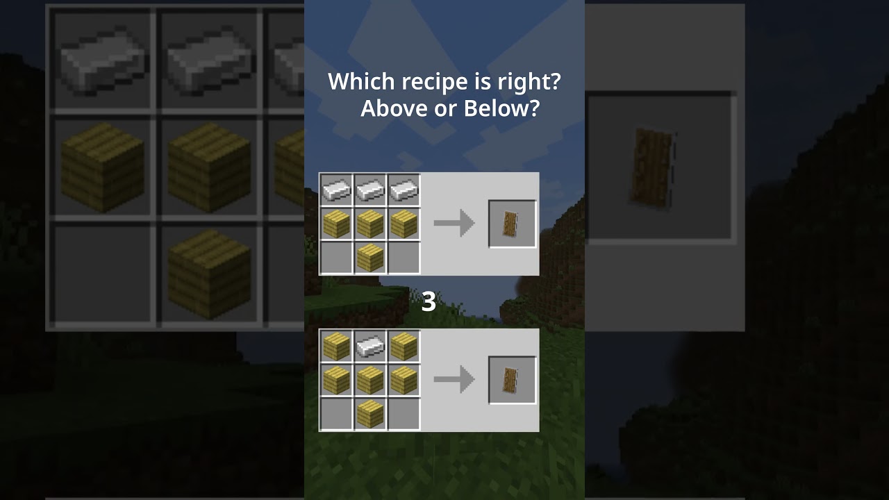 How to craft a Shield in Minecraft Java and Bedrock Edition.