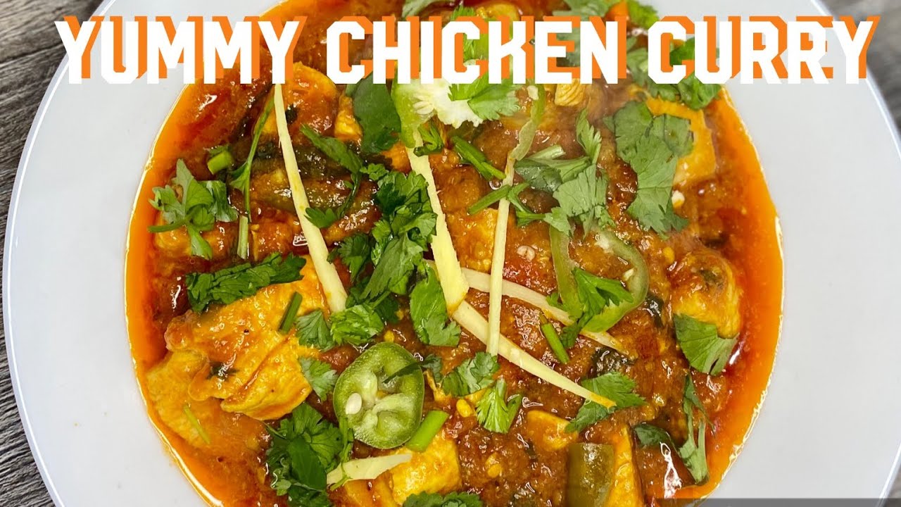 TANGY TOMATO BASED CHICKEN CURRY- Quick And Easy | Nargis’ Kitchen