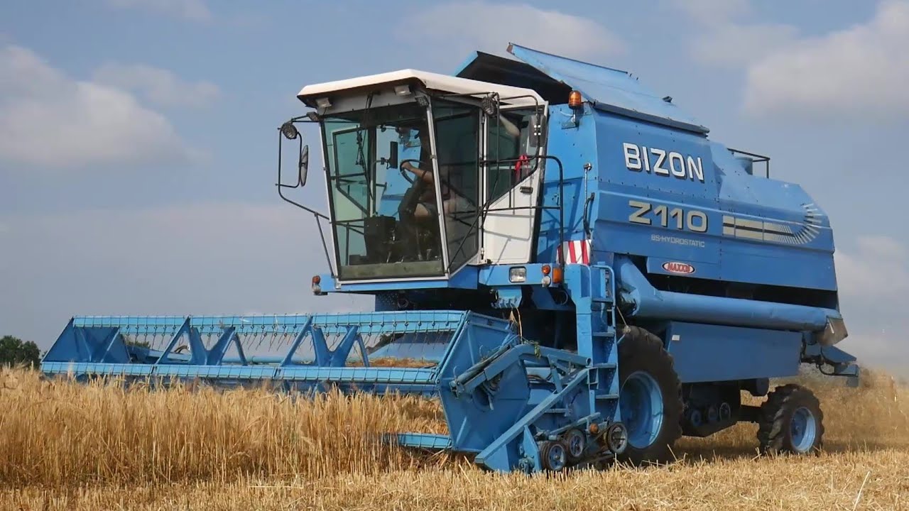 Żniwa 2021 !✔☆ Bizon BS Z110 w Akcji ☆ Jęczmień Ozimy pod Kosę !✔☆ RAF-POL