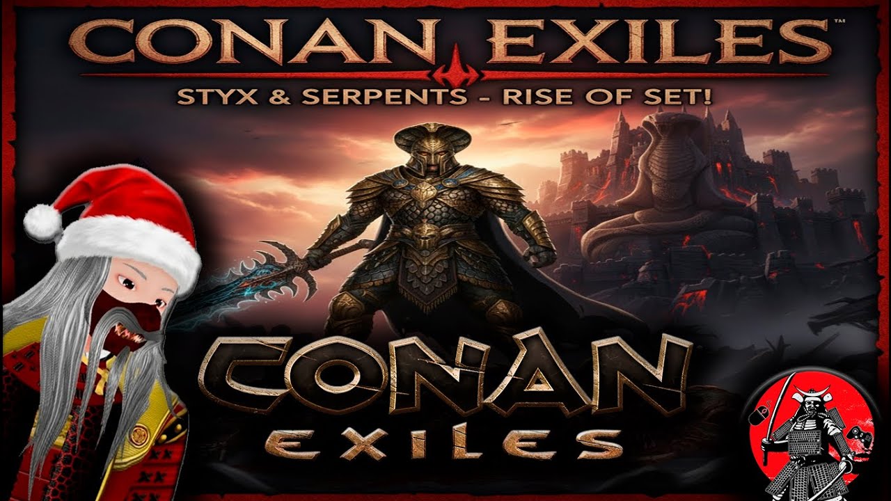 🔴Ultima Live do Ano nas Terras do Ex&iacute;lio de Conan Exiles 🔴