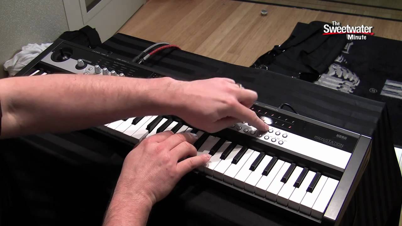 Sweetwater Minute - Vol. 71, Korg microSTATION Demo — Daniel Fisher