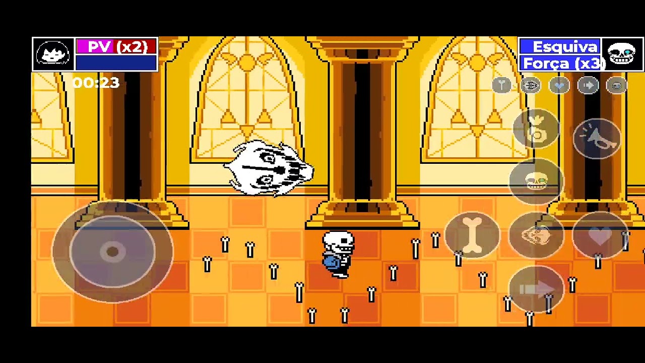 Sans vs frisk lv2