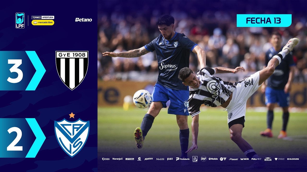 GIMNASIA DE MENDOZA 3 - 2 V&Eacute;LEZ | Resumen del partido | #TorneoMercadoLibre 2026 🏆