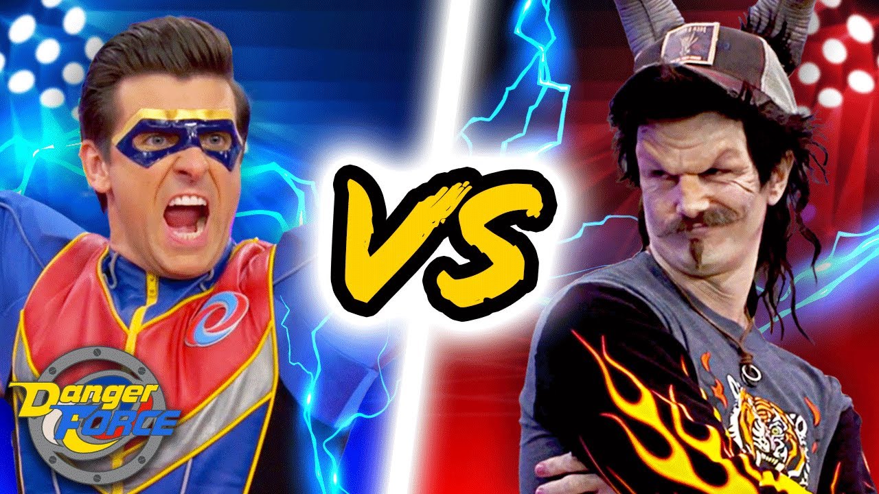 Captain Man vs. Krampus HOLIDAY BATTLE 💥 | 10 Minute Episode 'Krampapalooza' | Danger Force