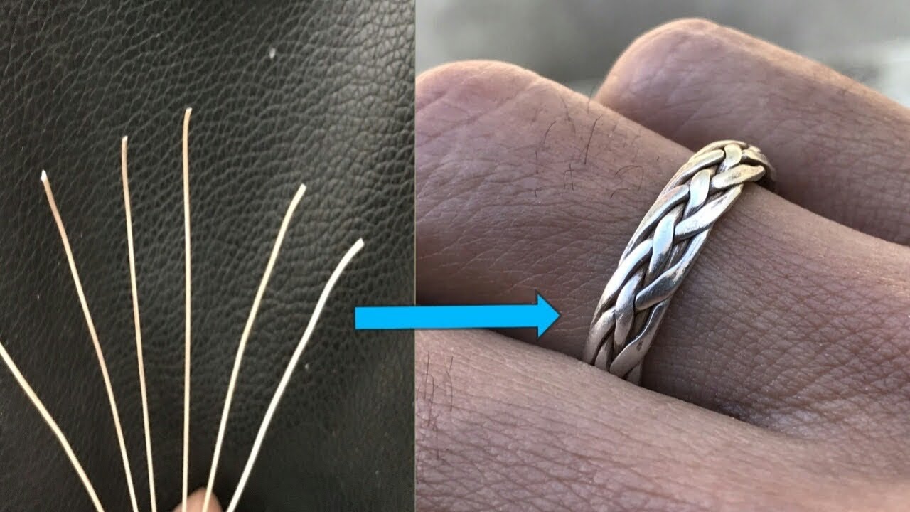 Wire Braiding Ring ✨ | Silver Braiding ring | ✨ We Make Jewellery