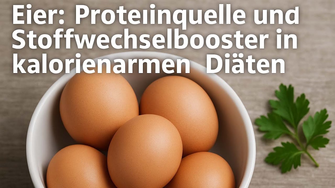 Wie Eier Muskelmasse, S&auml;ttigung und Energiehaushalt unterst&uuml;tzen