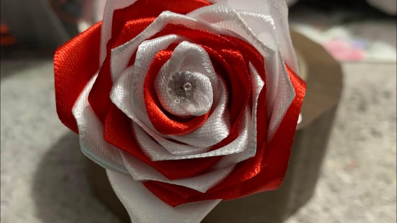 Rose 🥀 di raso tutorial @raffaellapironelecreazioni3937